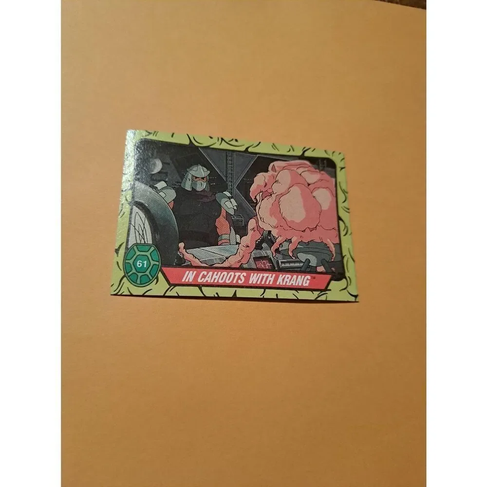 1989 Topps TMNT Trading Card 61 Teenage Mutant Ninja Turtles - Picture 1 of 3